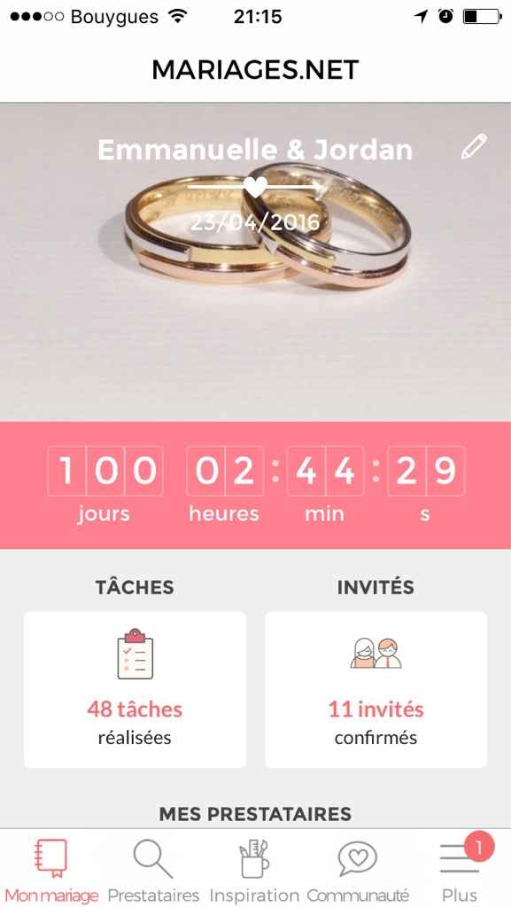 On a passé les j-100 !!! - 1