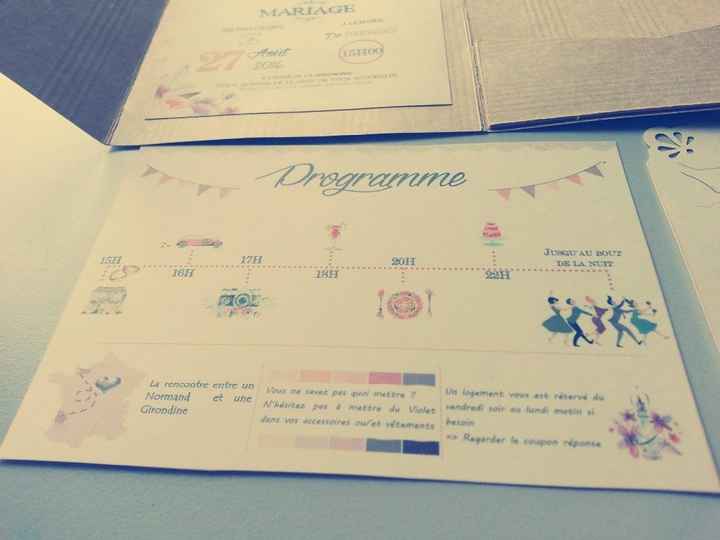 programme faire part