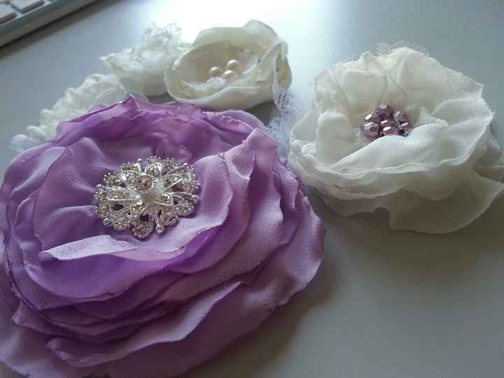 Confection bouquet et ceinture - 1