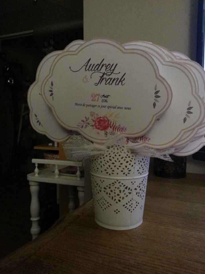 Eventail personnalisé - 1