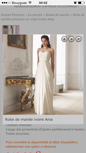 Enfin une robe de mariée pour laquelle je flash!!!!!! - 1