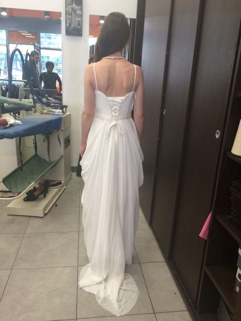 Photo de votre robe de mariée achetée sur internet - 3