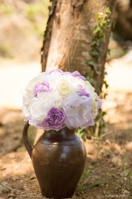 Mon bouquet en tissus