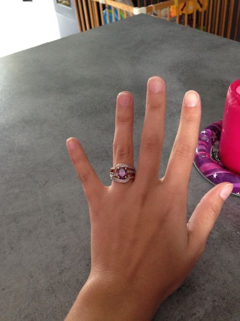Bague de fiançaille :)