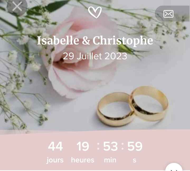 Capture depuis l'application mobile ton compte à rebours et partage-le ⏳😍 - 1