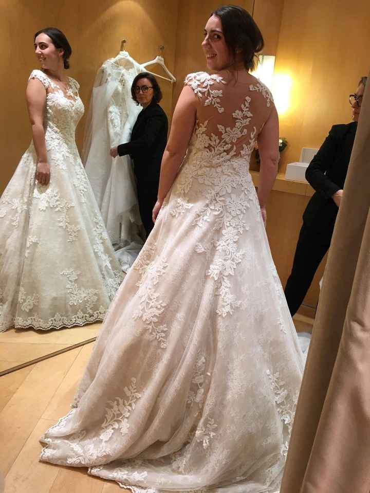 Ma robe (coup de cœur au premier essayage)