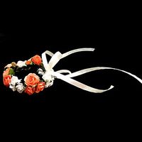 bracelet de fleurs de mes filles d'honneur!!