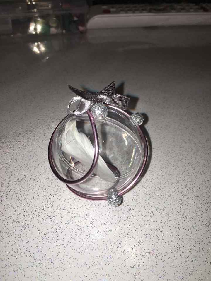 Contenant à dragées fait main - 1