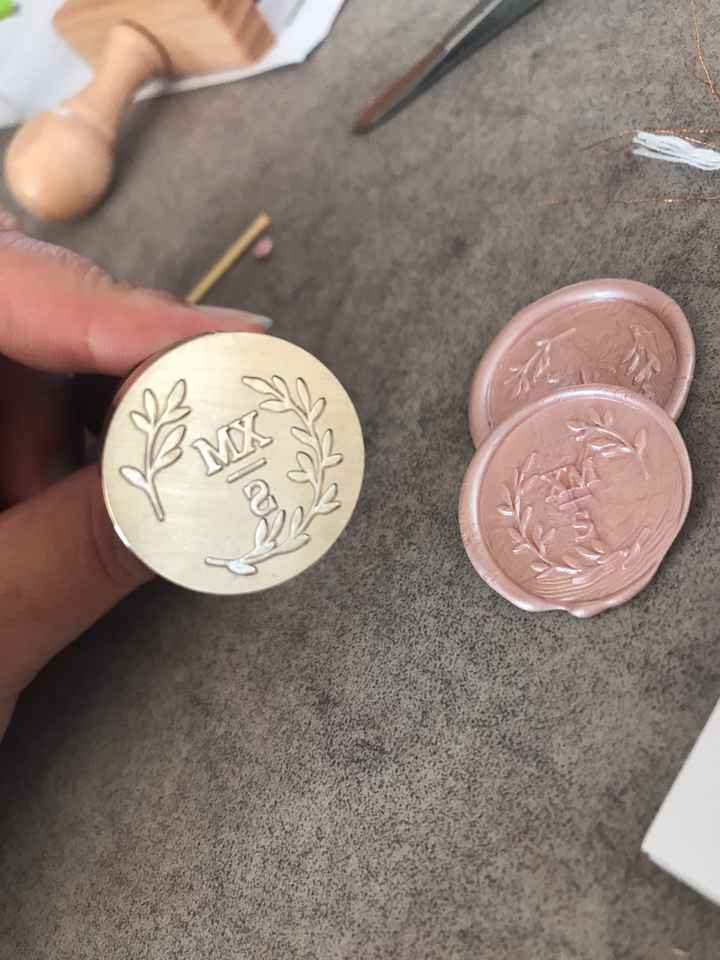 Sceau de cire personnalisé - 2