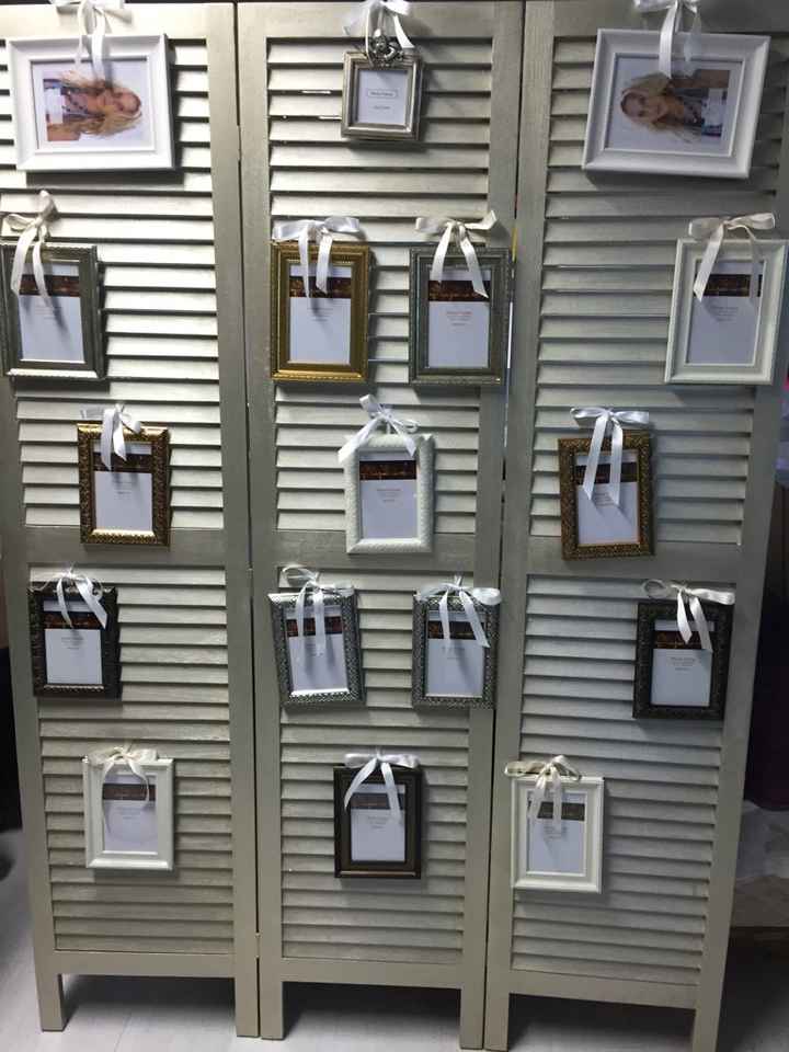 Plan de table paravent - 1