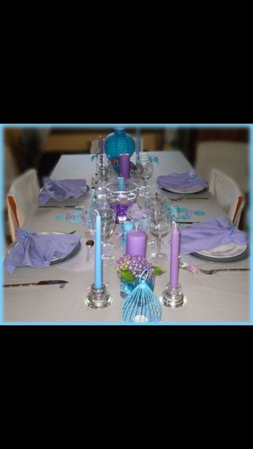 Couleur parme et turquoise?y a quelqu'un??? - 1