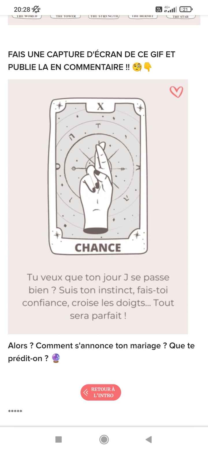 La chance te sourit 🔮😃 - 1