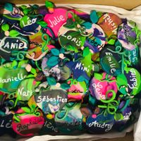 Marque place diy en pâte polymère - 1