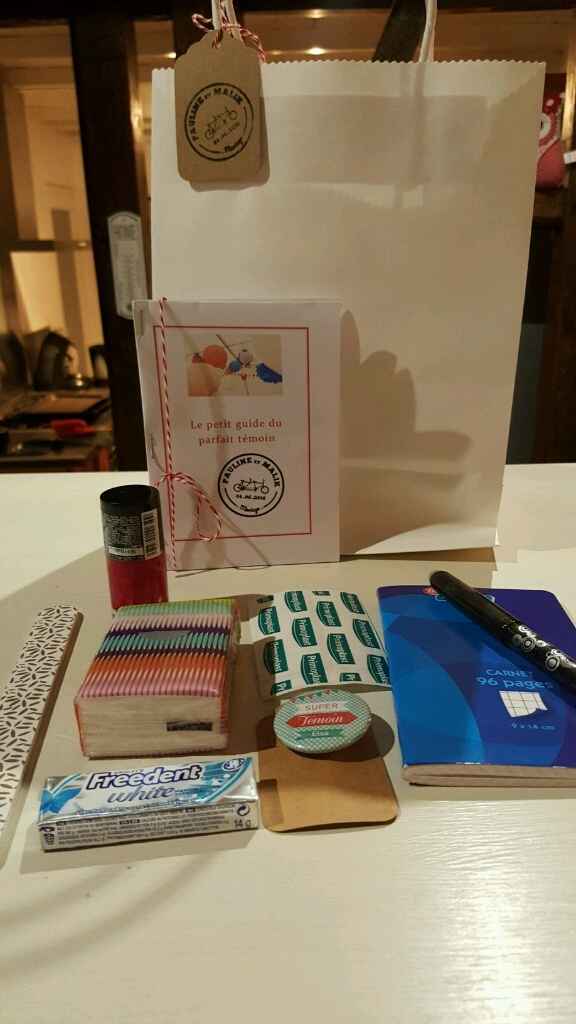 Mes kit témoin - 1