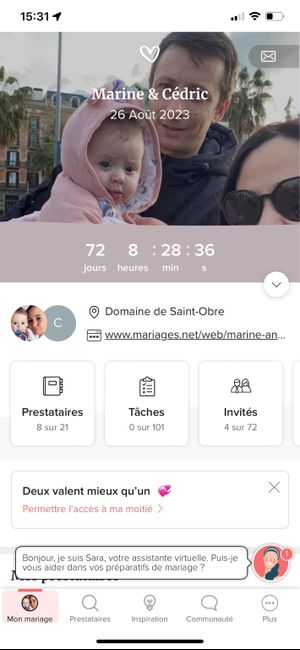 Capture depuis l'application mobile ton compte à rebours et partage-le ⏳😍 9