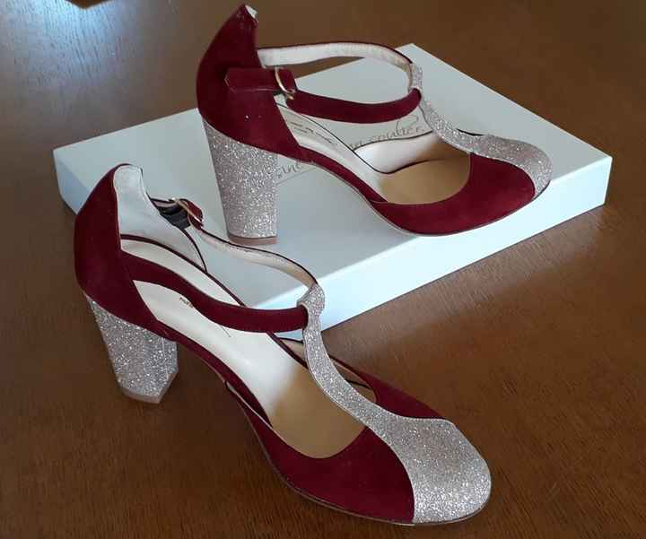 Chaussures bordeaux mariage automne 2020 - 1