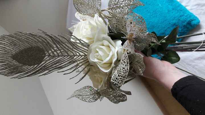 Réalisation de mon bouquet de mariee - 4