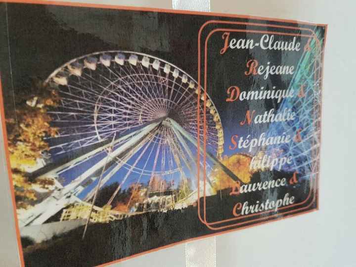 Plan de table achevé :) - 2