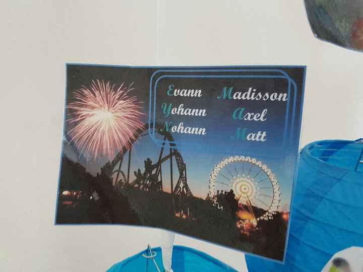 Plan de table achevé :) - 6