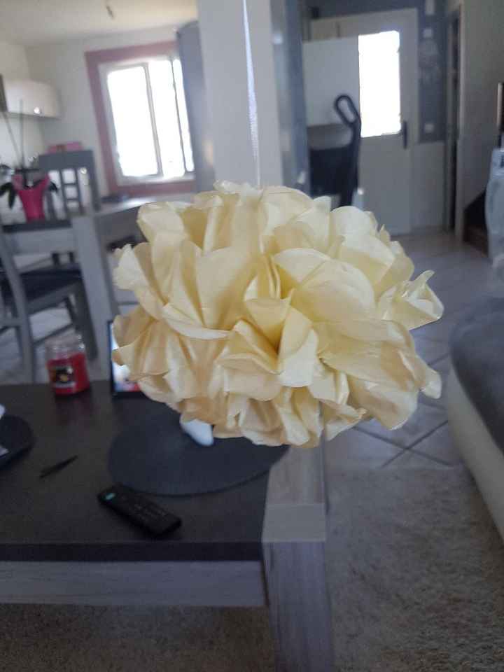 Pompoms papiers skylantern - 2