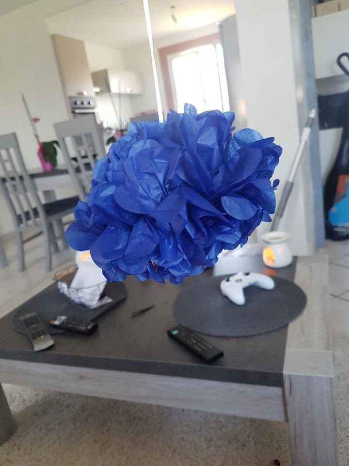 Pompoms papiers skylantern - 5