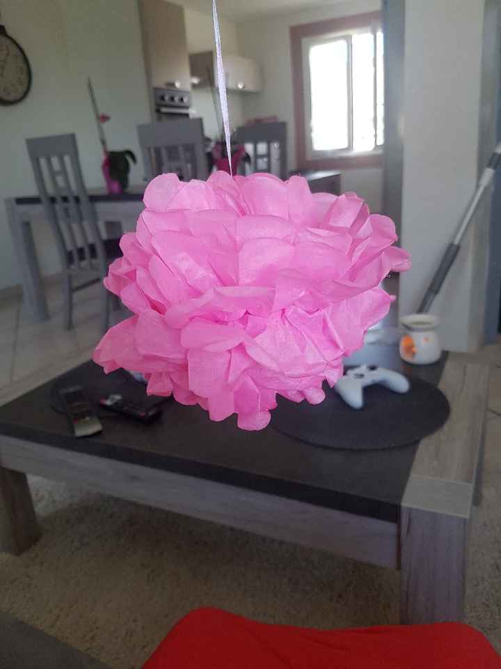 Pompoms papiers skylantern - 7