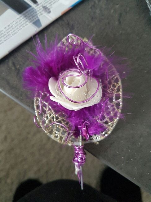 Boutonnière de chéri finie :) 2 - 1