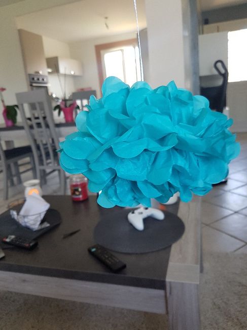 Pompoms papiers skylantern - 4