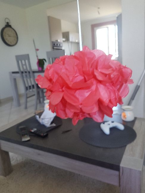 Pompoms papiers skylantern - 9