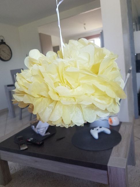 Pompoms papiers skylantern - 10