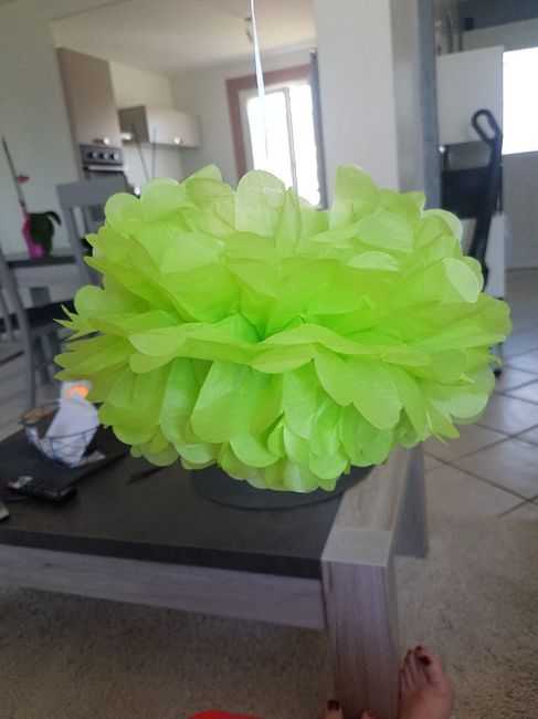 Pompoms papiers skylantern - 11