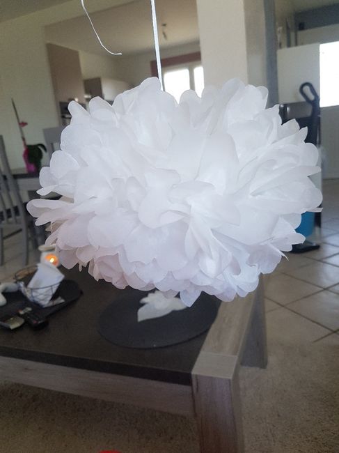 Pompoms papiers skylantern - 12