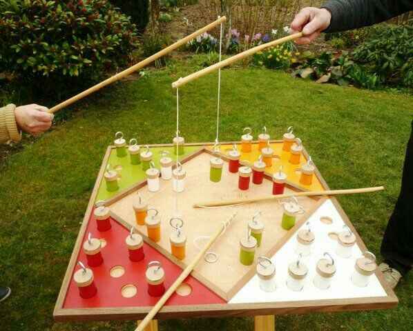Jeux bois pendant cocktail - 1