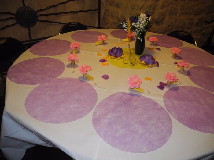 table mauve