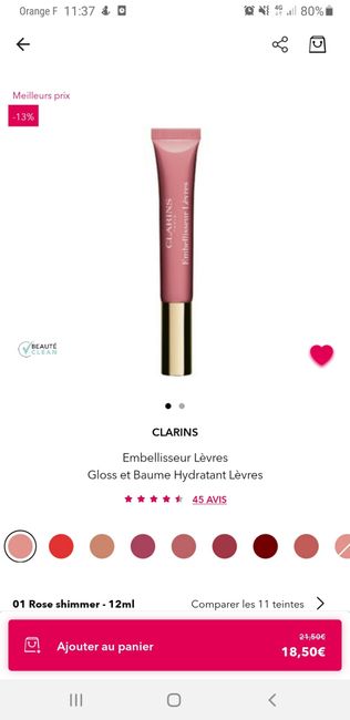 Tu utiliseras quelle marque de rouge à lèvres ? 💄 1