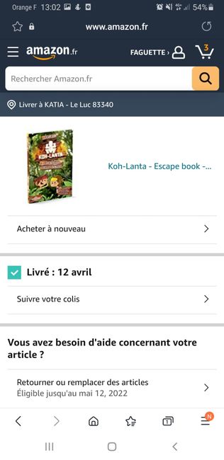 Table des enfants 2