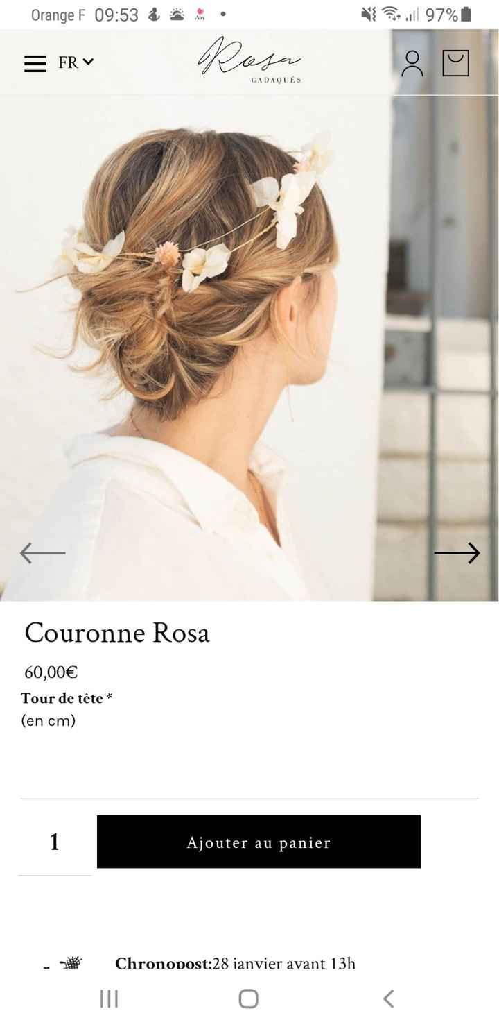 Coiffure Mariée - 1