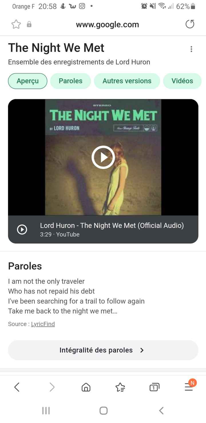 Ouverture de bal - 1