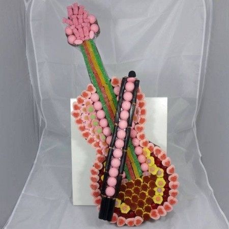 Projet de violon en bonbons