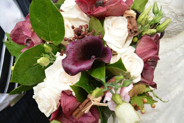 bouquet de mariée sous la pluie = même pas peur