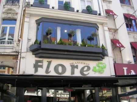 résa au Flore à Lille