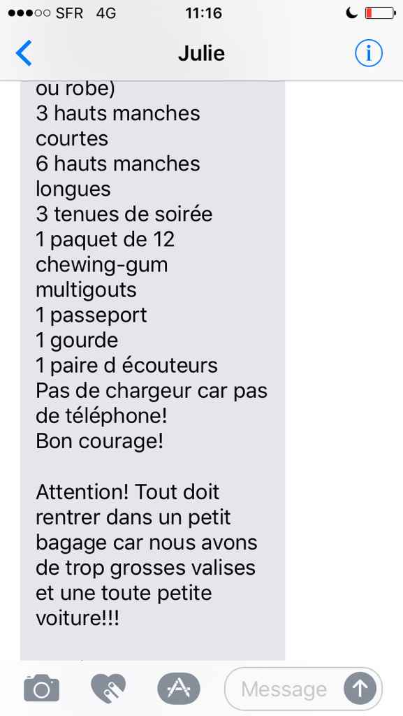 Non mais j'étais pas prête à l'annonce de mon evjf - 2