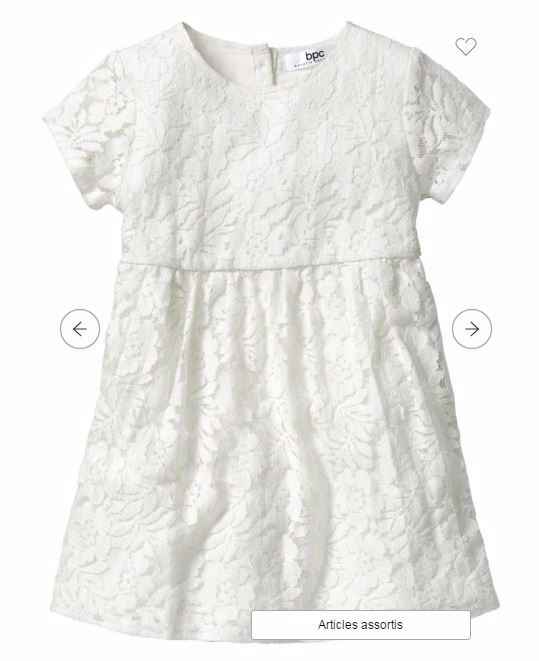 Robe dentelle Bon Prix