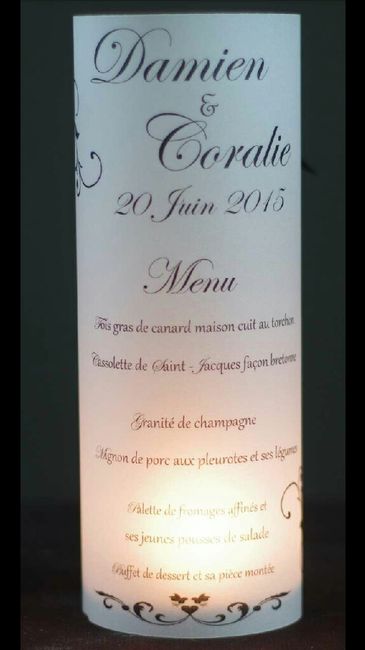 Voici quelques idées que nous avons pour notre mariage - 1
