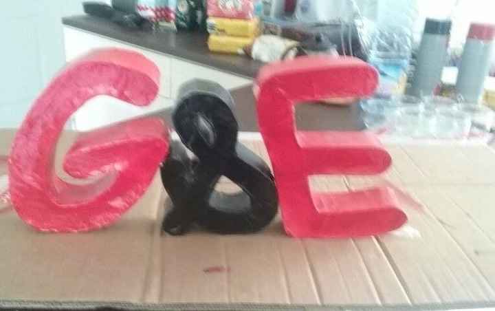 lettres geantes dyi