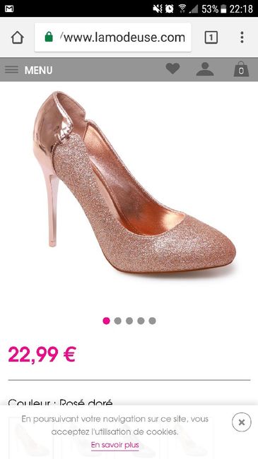  Escarpins rose à paillettes où êtes vous ? - 1