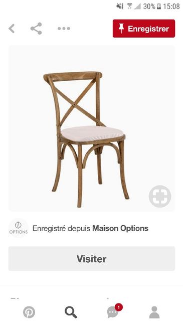  Recherche site de location de chaises en bois - 1