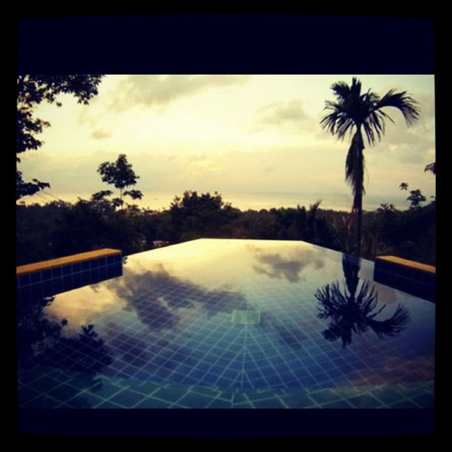 notre piscine privee 