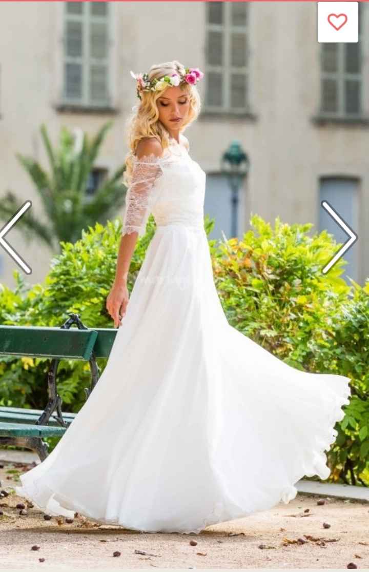 Les robes de mariée du 5 decembre. - 2