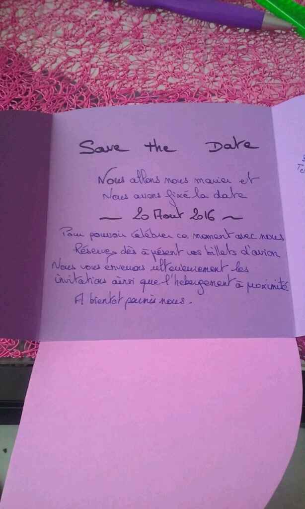 Les save the date diy - 3